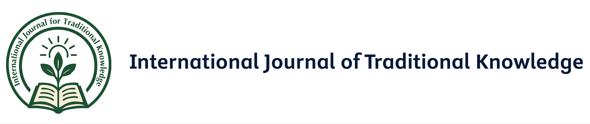 International Journal of Traditional Knowledge