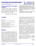 Teaching Learning Newsletter Vol 3 Issue 1